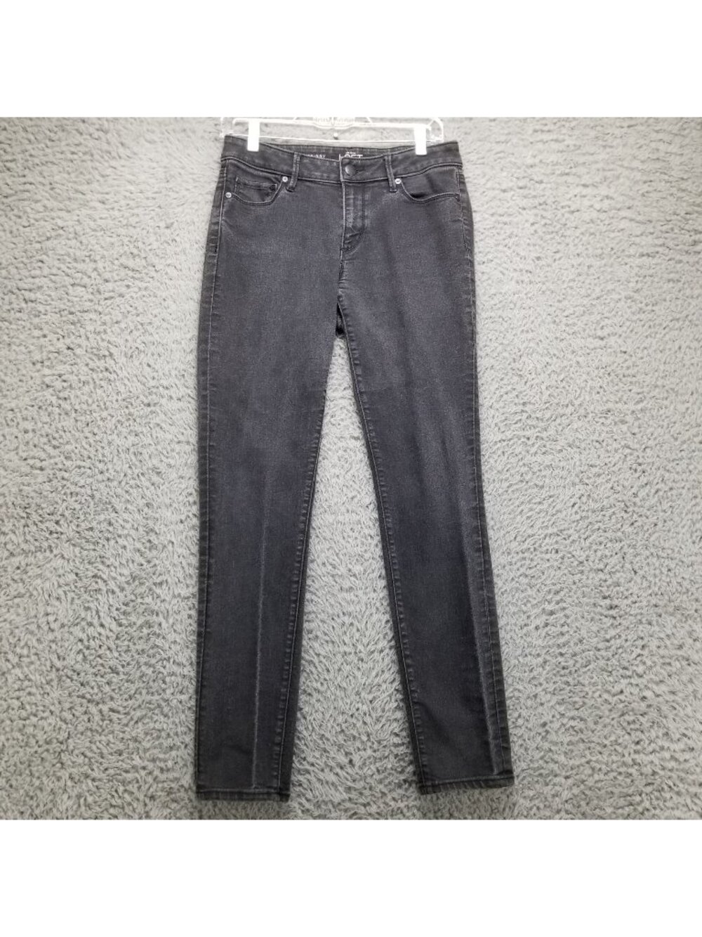 Loft Jeans Womens 27/4 Black Curvy Skinny Stretch Denim